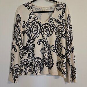 Neiman Marcus Exclusive Silk Blend Womens Sweater